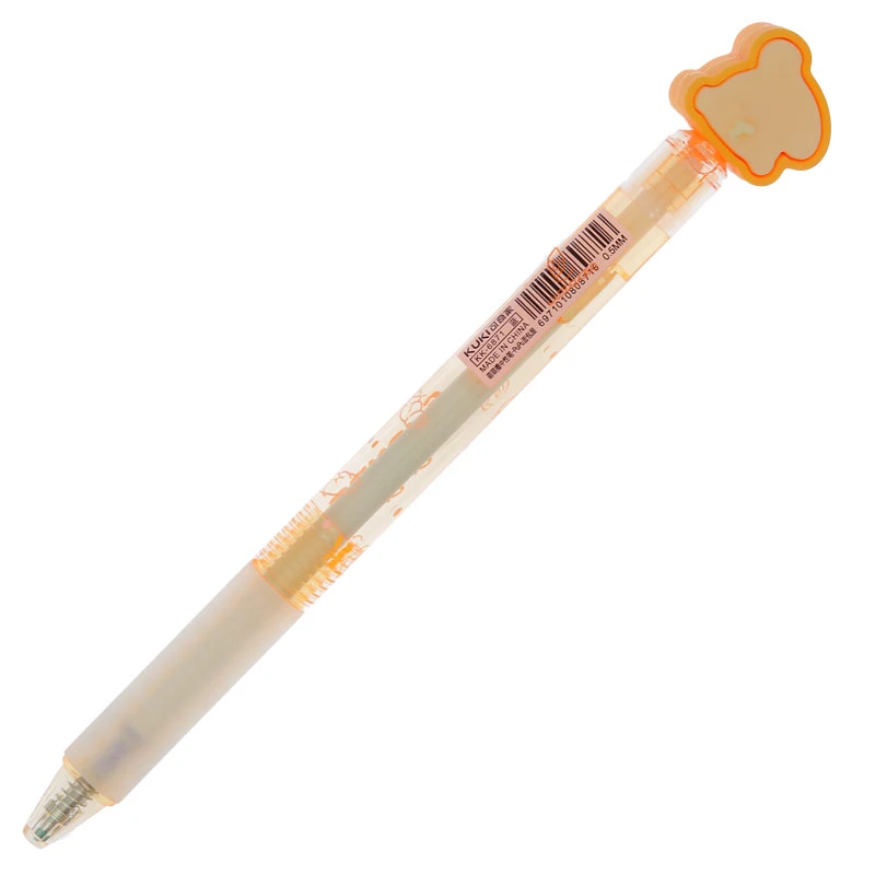 خودکار پاکن دار فانتزی نارنجی طرح نان تست KUKI KK-6870 (2)