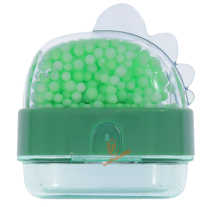 تراش مخزن دار فانتزی سبز طرح دایناسور 5859 (3)