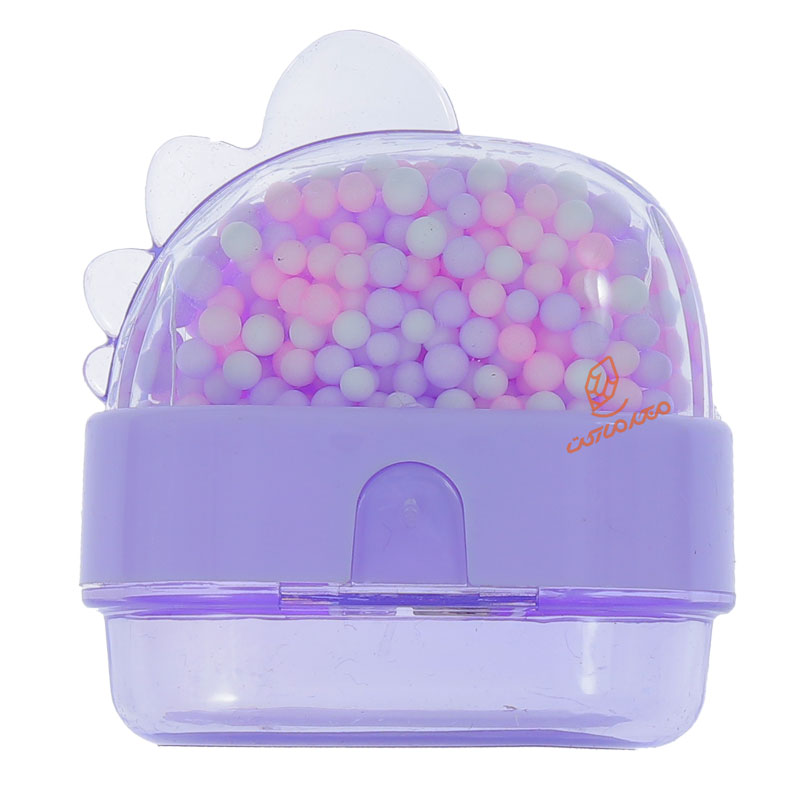 تراش مخزن دار فانتزی بنفش طرح دایناسور 5859 (2)