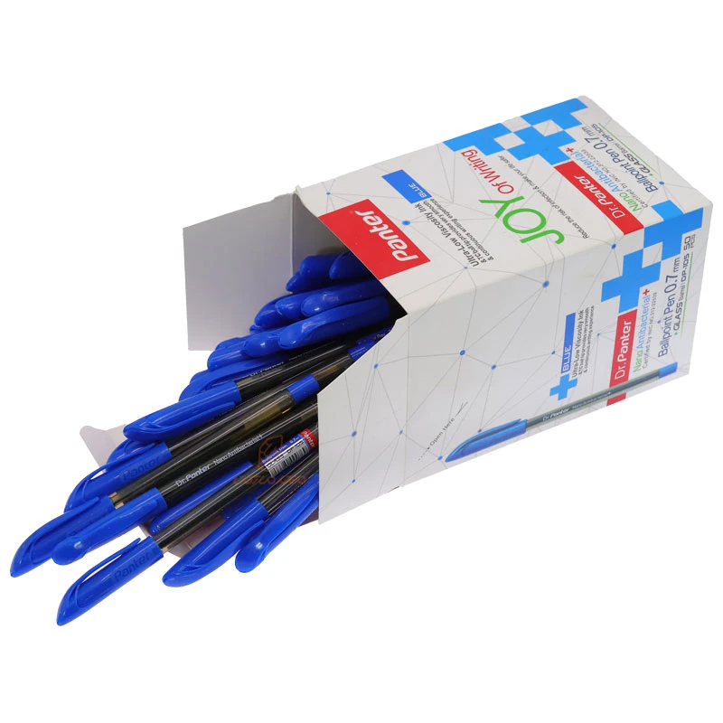خودکار آبی 0.7 فوق روان بسته 50 عددی دکتر پنتر PANTER (3)