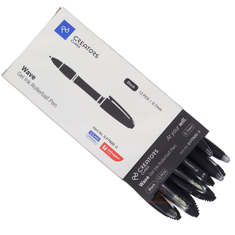 روان نویس 0.7 مشکی مدل ویو Wave