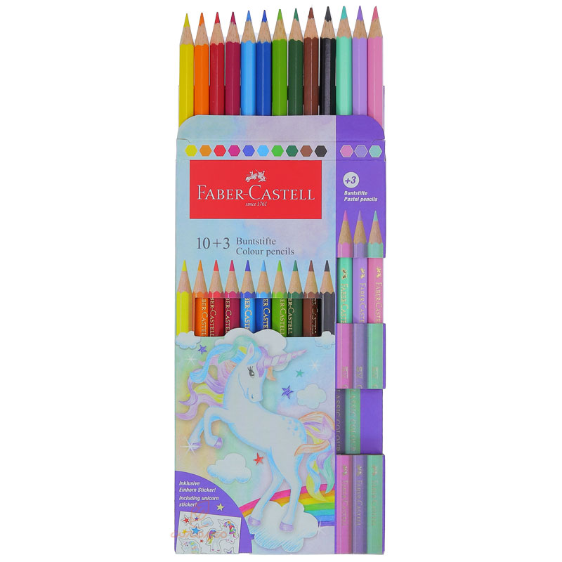 مداد رنگی 13 رنگ فابرکاستل