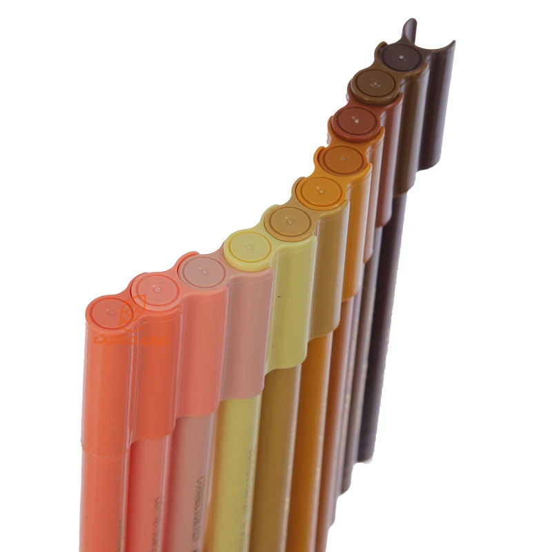 ماژیک رنگ آمیزی 10 رنگ طیف پوست فابرکاستل مدل Connector Pens (5)