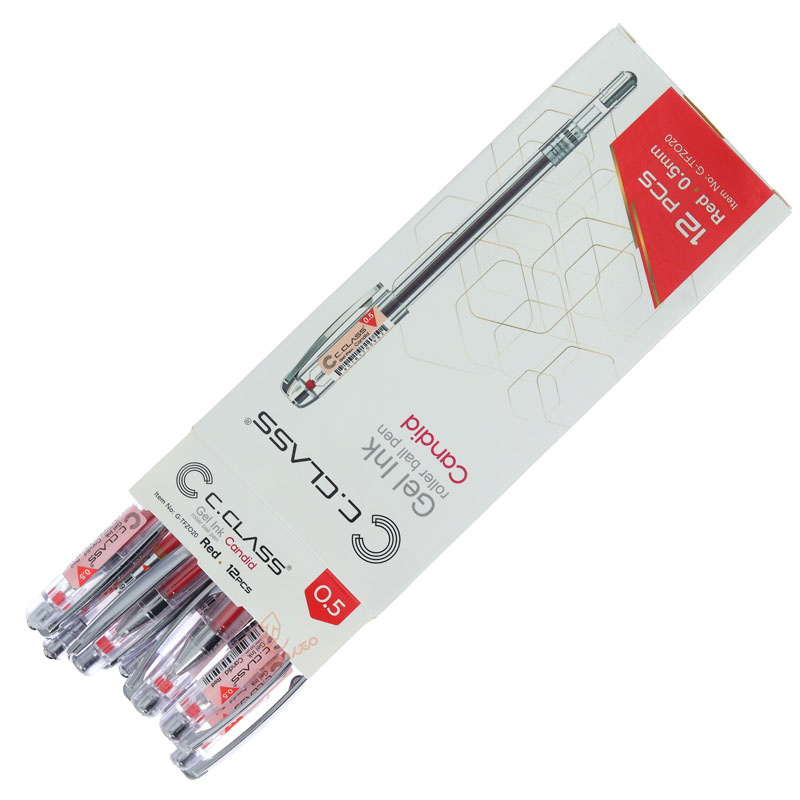 خودکار قرمز 0.5 کاندید سی کلاس