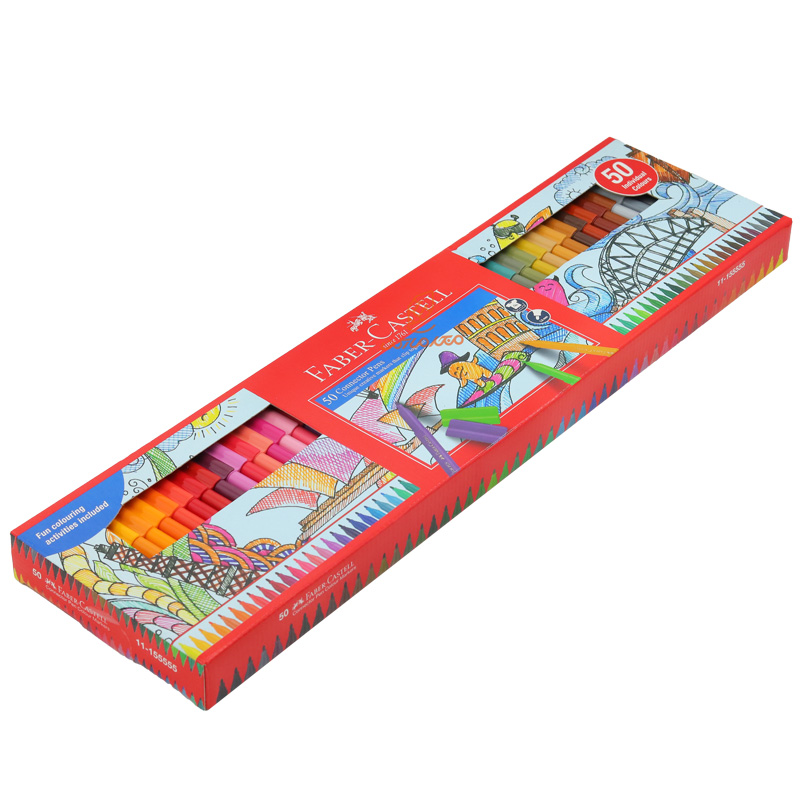 ماژیک رنگ آمیزی 50 رنگ فابرکاستل