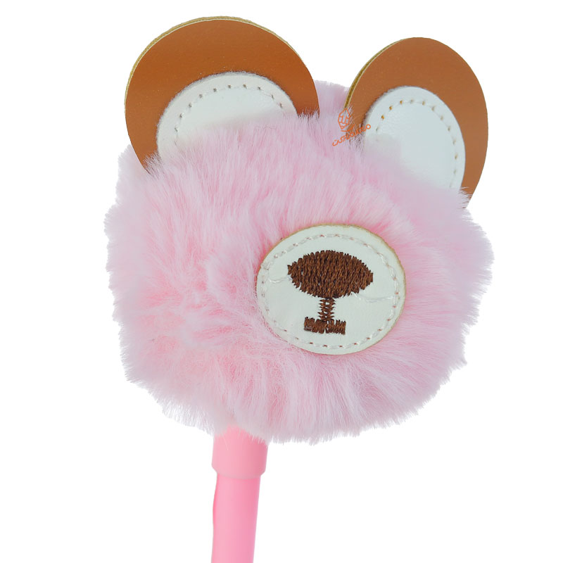 روان نویس فانتزی پولیشی صورتی طرح خرس (4)