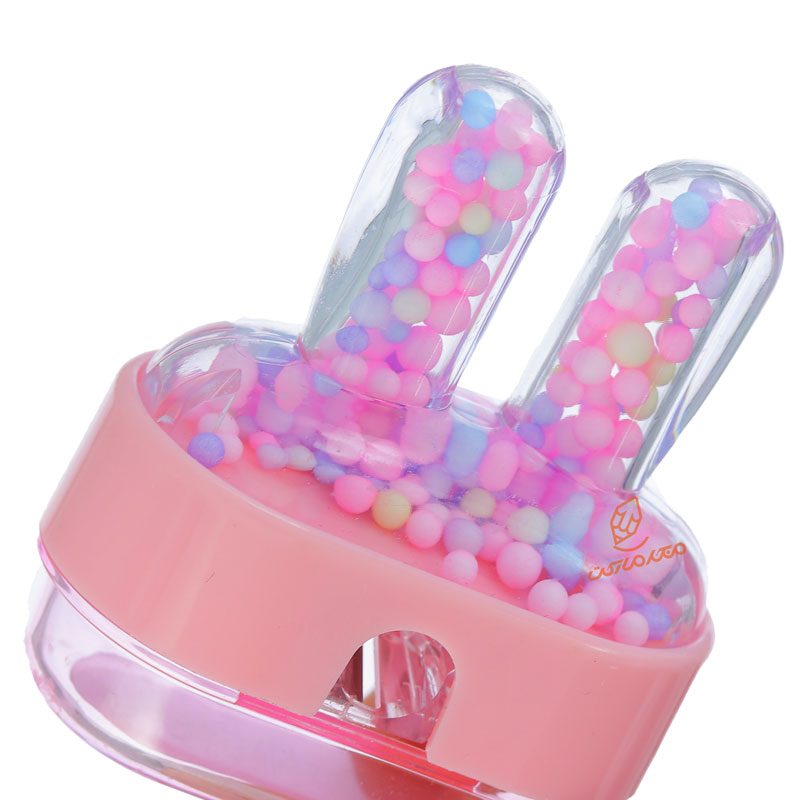 تراش مخزن دار فانتزی صورتی طرح خرگوش 5859 (4)