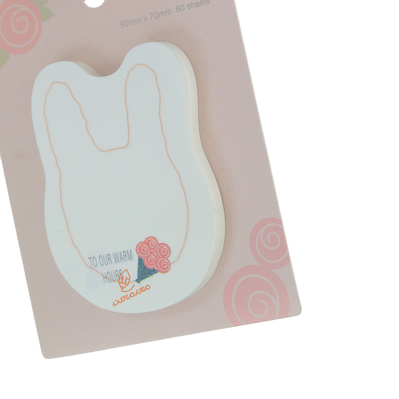 پست ایت فانتزی سفید طرح خرگوش اسکول فنس 9236 (4)