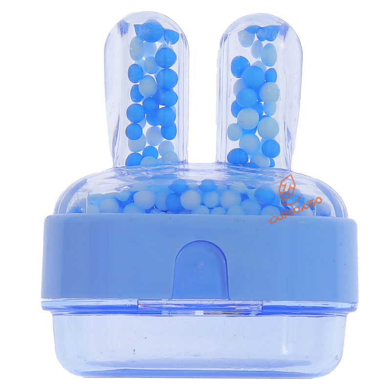 تراش مخزن دار فانتزی آبی طرح خرگوش 5859 (2)