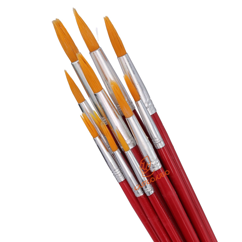 ست قلمو 12 عددی سر گرد