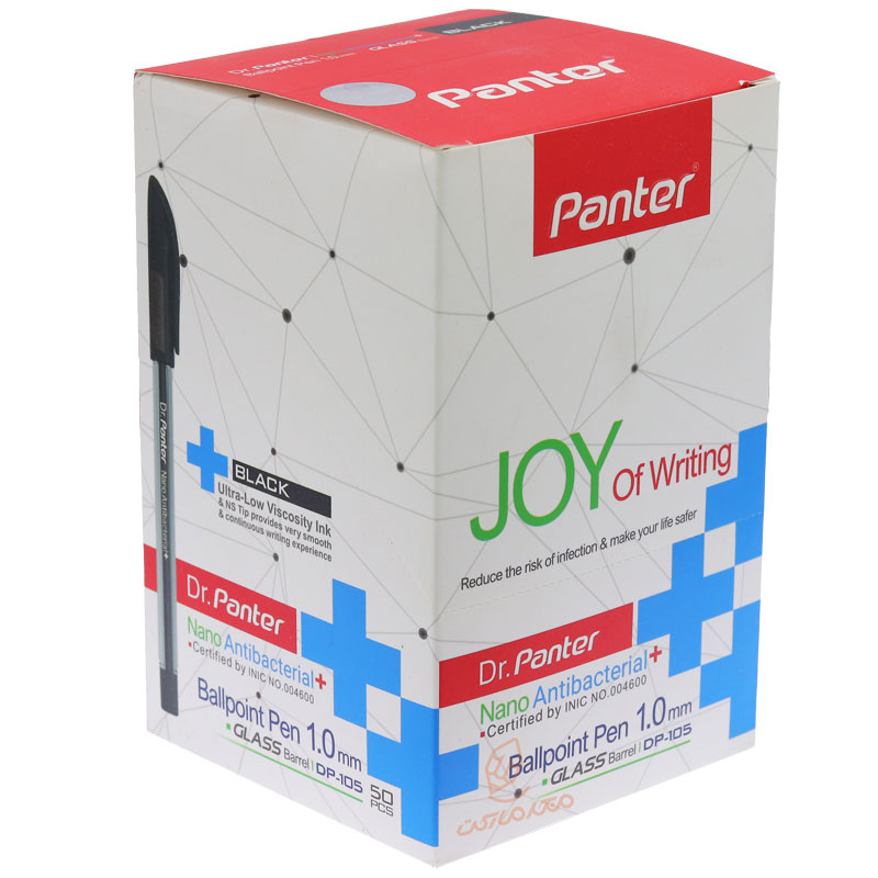 خودکار مشکی 1.0 فوق روان دکتر پنتر بسته