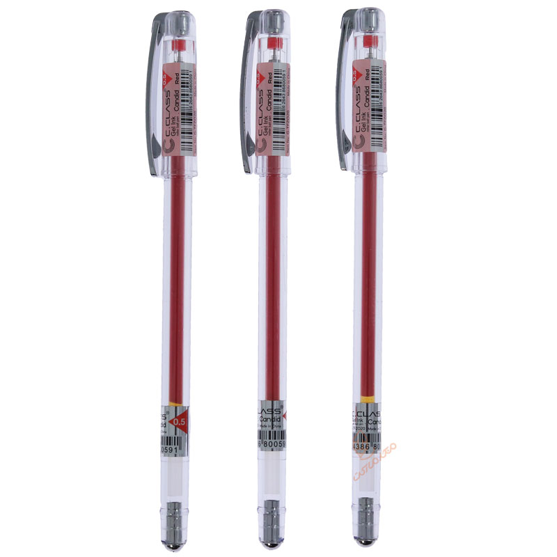 خودکار قرمز 0.5 کاندید سی کلاس