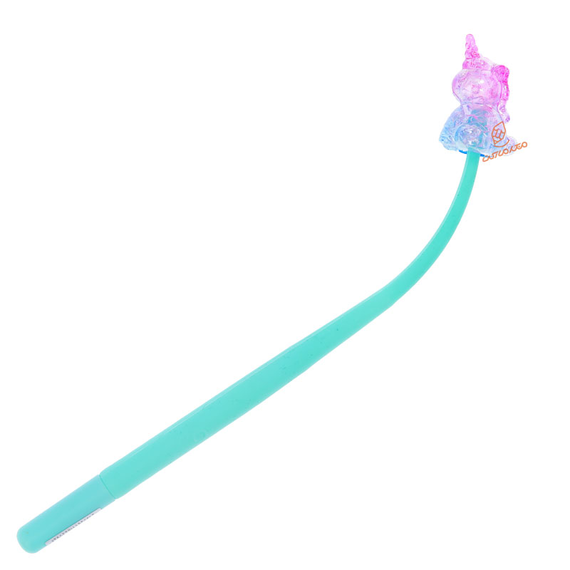 روان نویس فانتزی فیروزه ای طرح یونی کورن کریستالی C-110