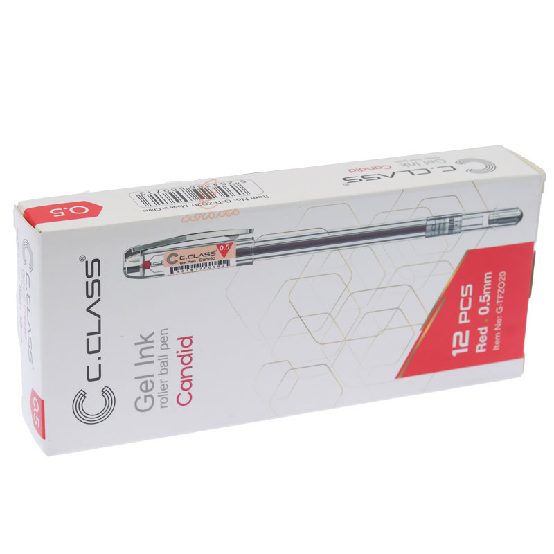 خودکار قرمز 0.5 کاندید سی کلاس