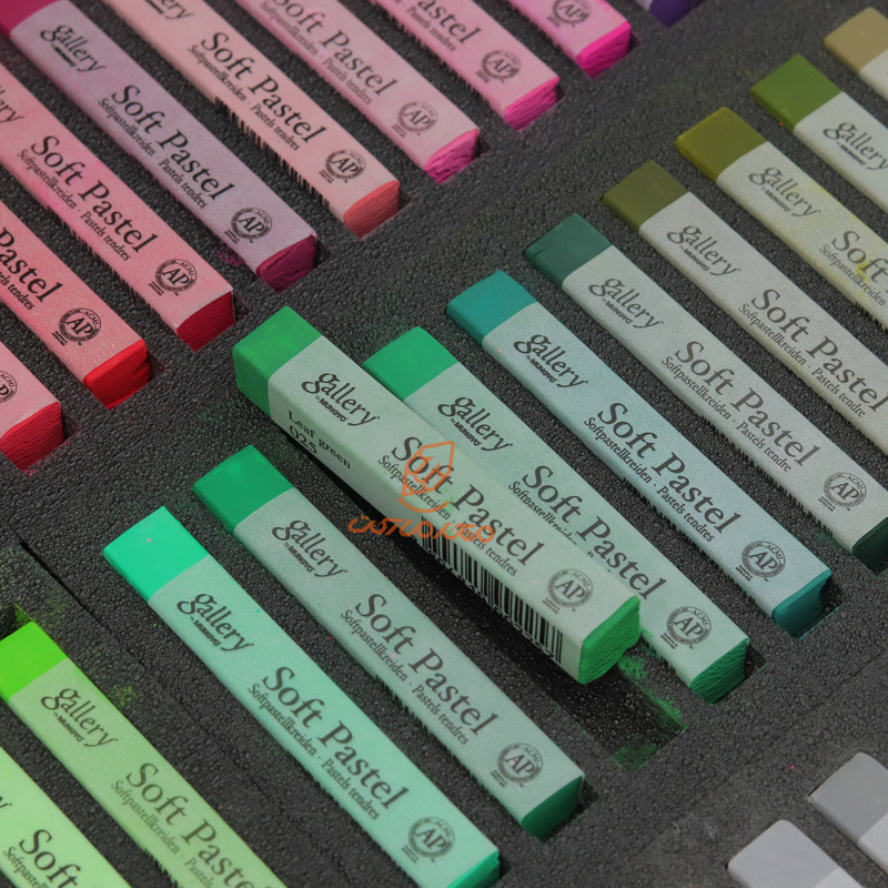 پاستل گچی 72 رنگ گالری
