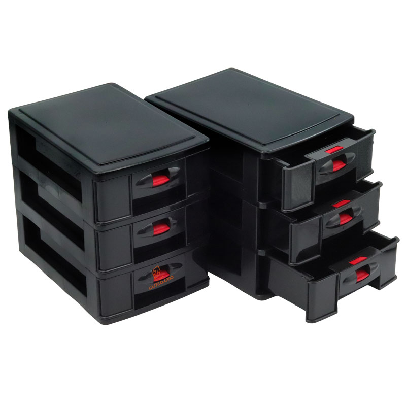 کیف طبقاتی چرخ دار ابزار هنری EM (9)