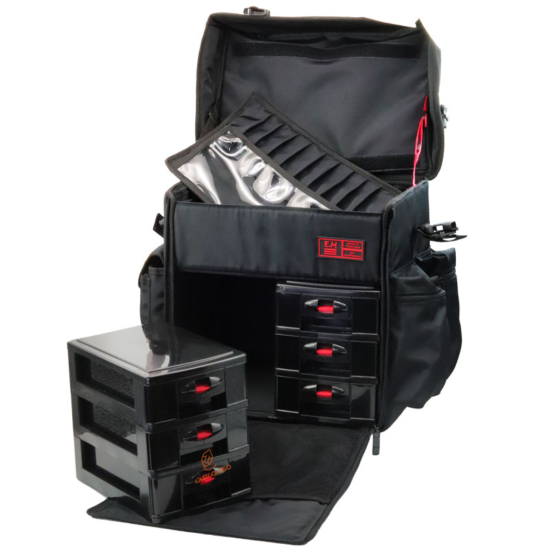 کیف طبقاتی چرخ دار ابزار هنری EM (8)