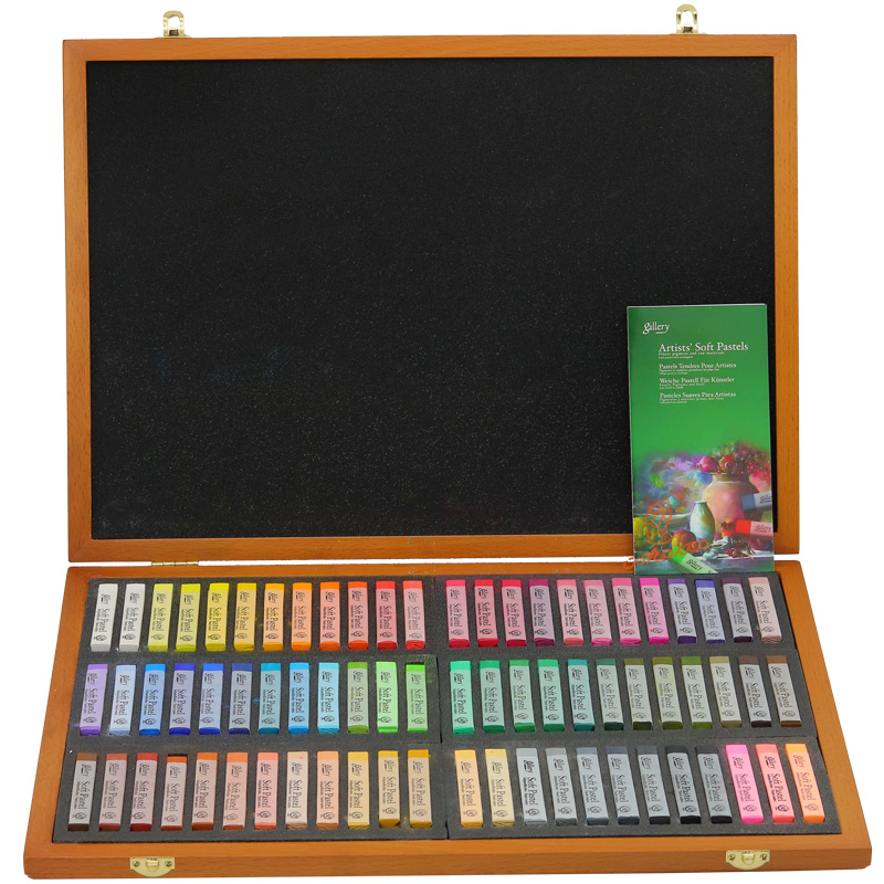 پاستل گچی 72 رنگ گالری