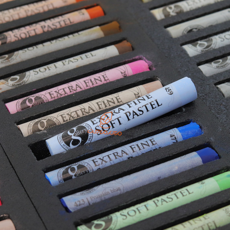 پاستل گچی 90 رنگ گالر