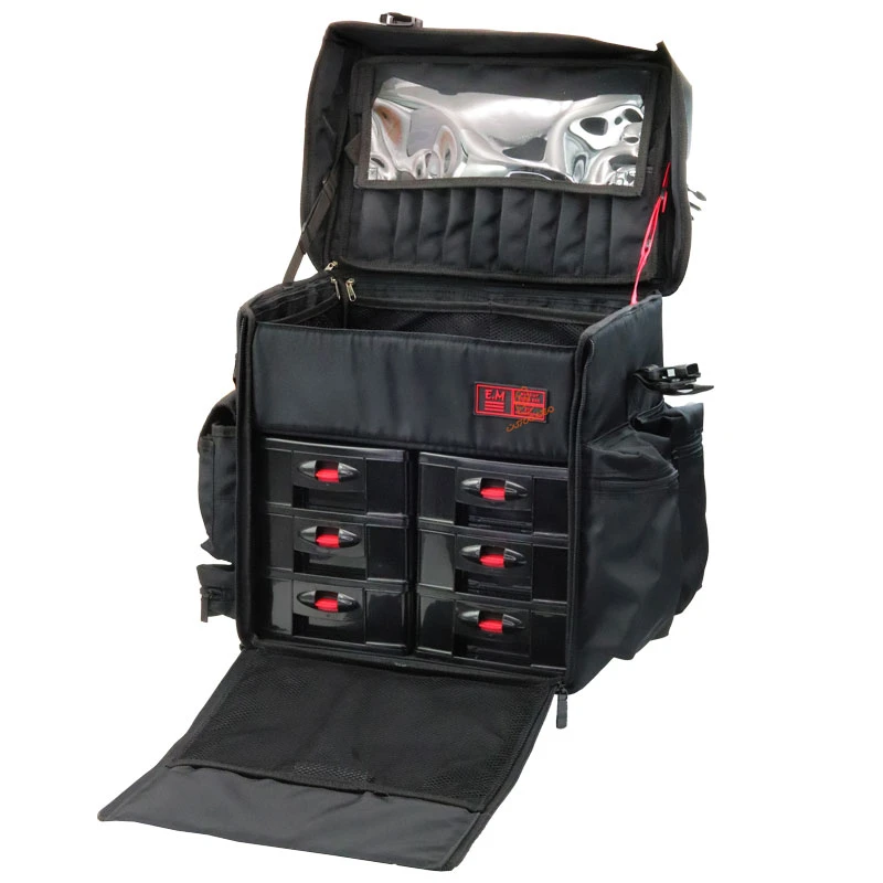 کیف طبقاتی چرخ دار ابزار هنری EM (7)