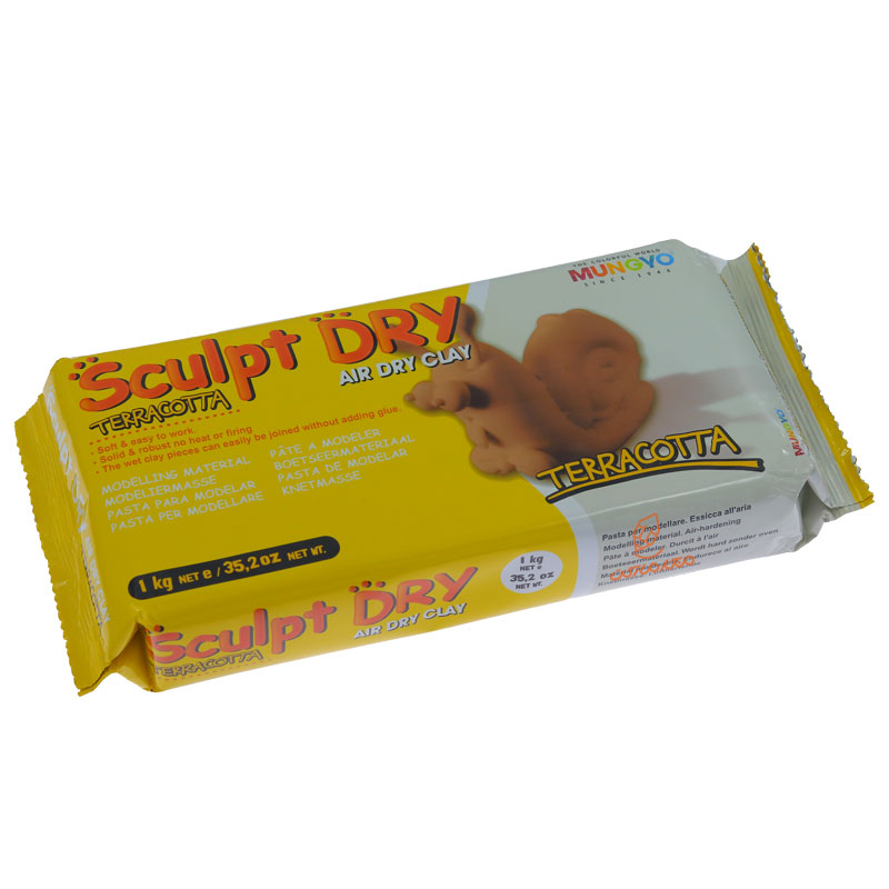 خمیر مجسمه سازی قهوه ای 1000 گرمی مانگیو MUNGYO (8)