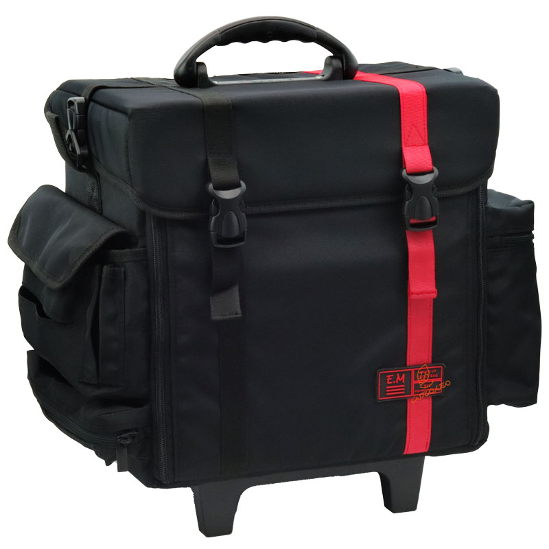 کیف طبقاتی چرخ دار ابزار هنری EM