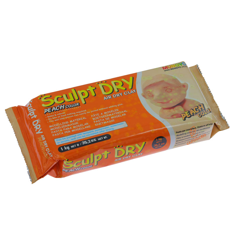 خمیر مجسمه سازی رنگ پوست 1000 گرمی مانگیو MUNGYO (4)