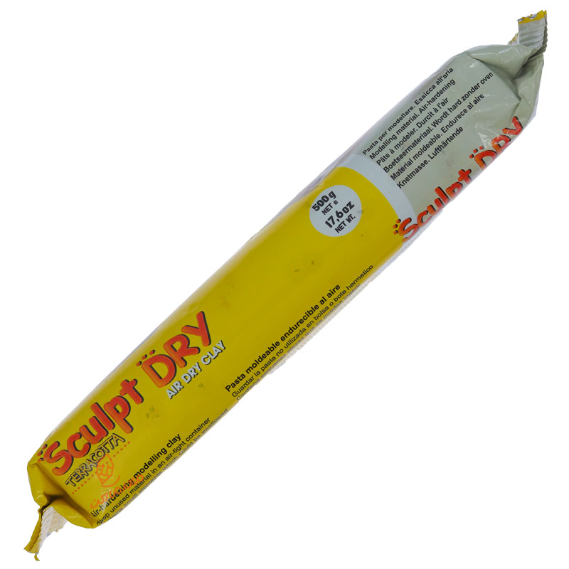 خمیر مجسمه سازی قهوه ای 500 گرمی مانگیو MUNGYO (7)