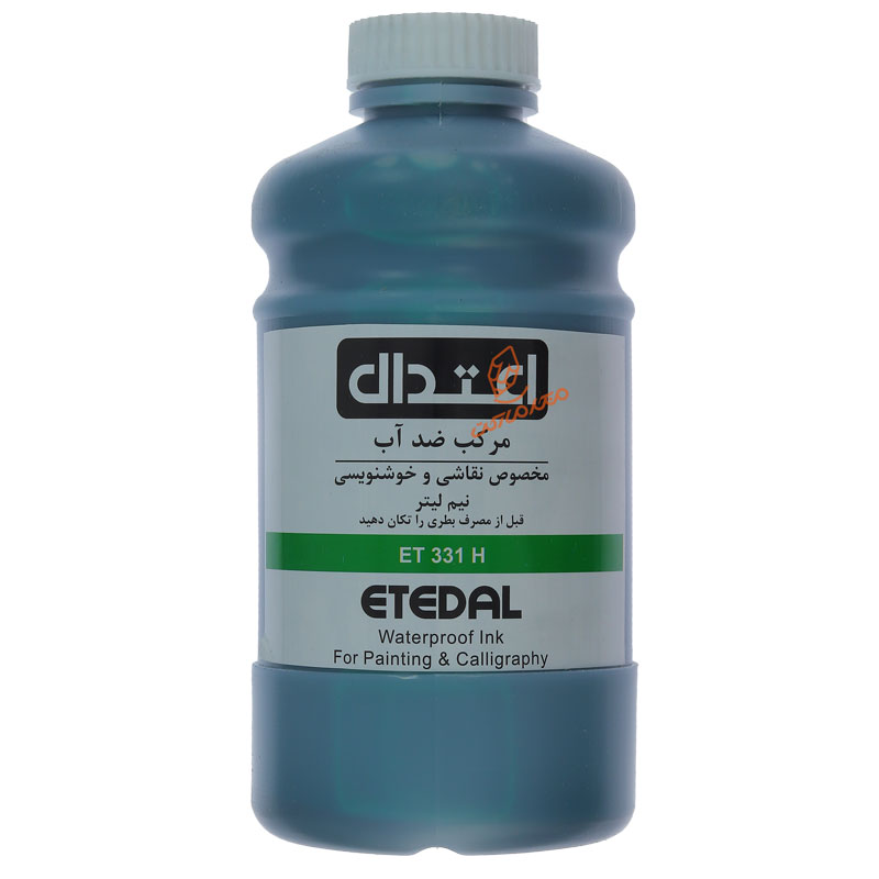 مرکب خوشنویسی 500 میل سبز 331H اعتدال (1)