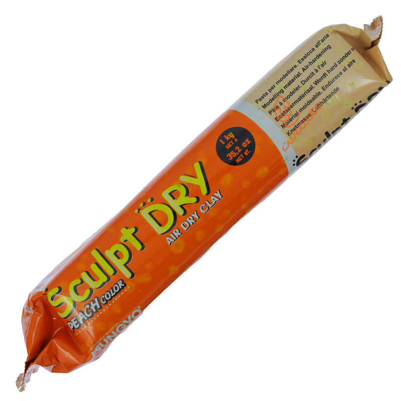 خمیر مجسمه سازی رنگ پوست 1000 گرمی مانگیو MUNGYO (2)