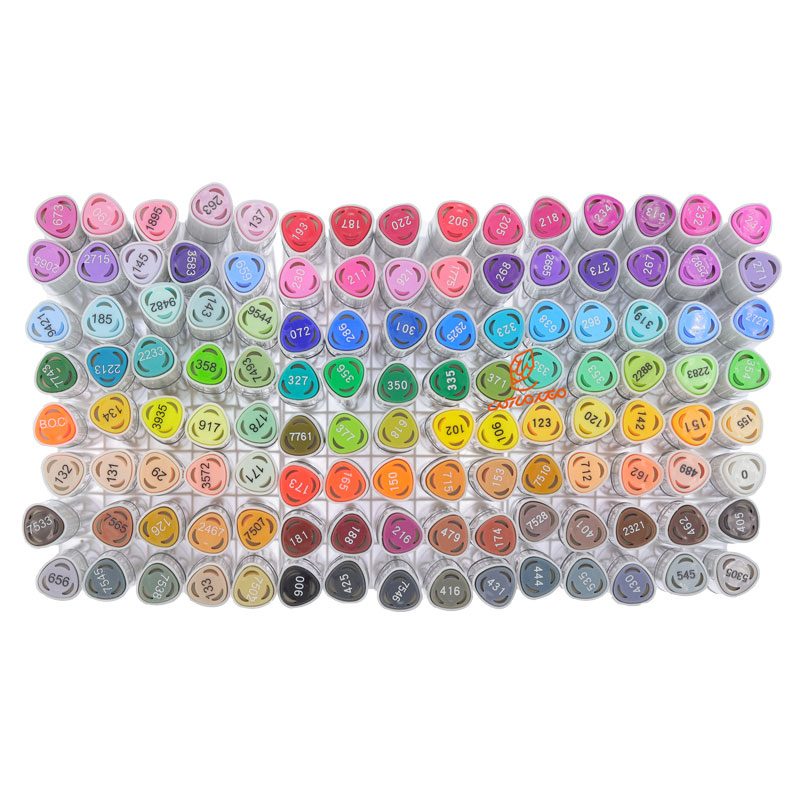 ماژیک راندو 120 رنگ 2 سر (طرح تاچ) کیفی بیسیک1111 (4)