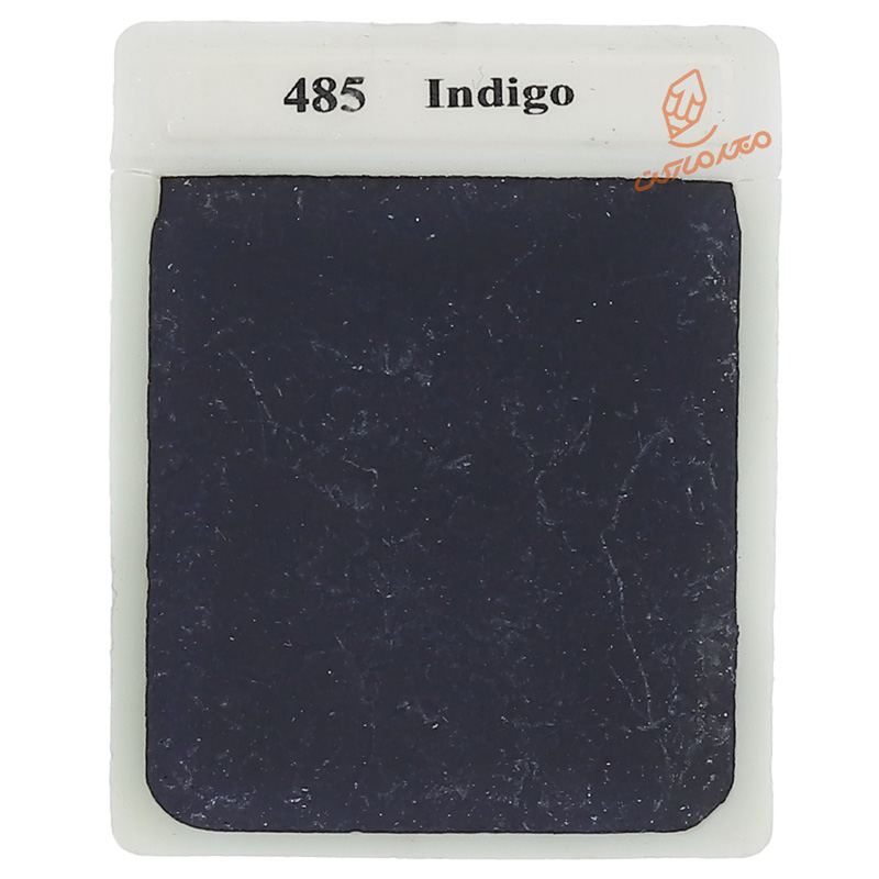 قرص آبرنگ آبی نیلی(Indigo) کد 485 آقامیری (2)