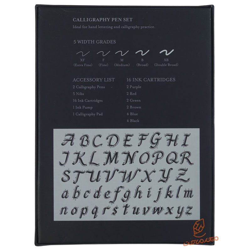 ست خودنویس 25 نوک الیزا (3)