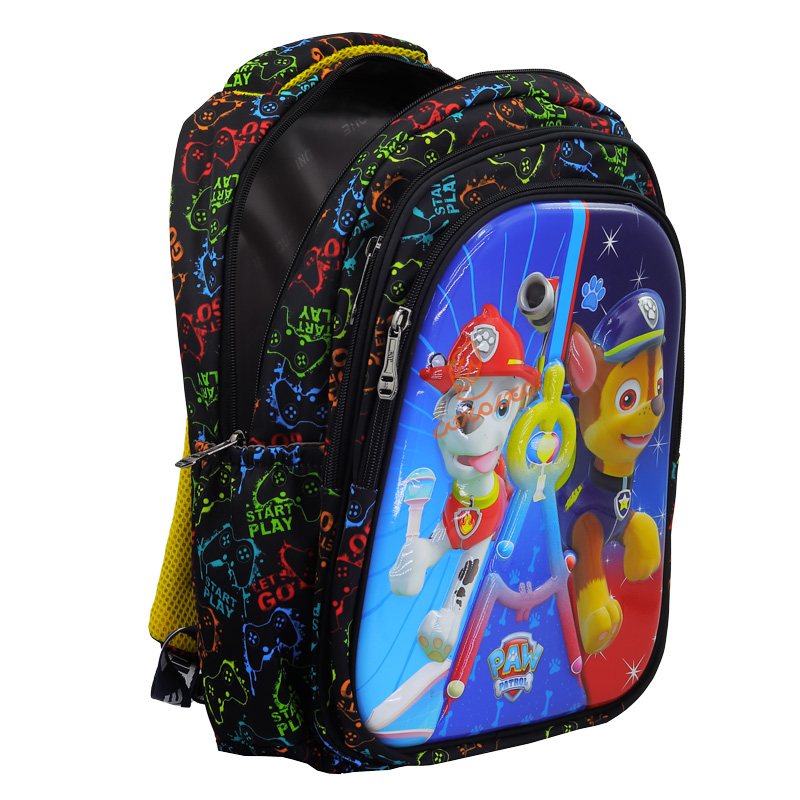 کوله پشتی 3 زیپ کد 6289 فانتزی (9)