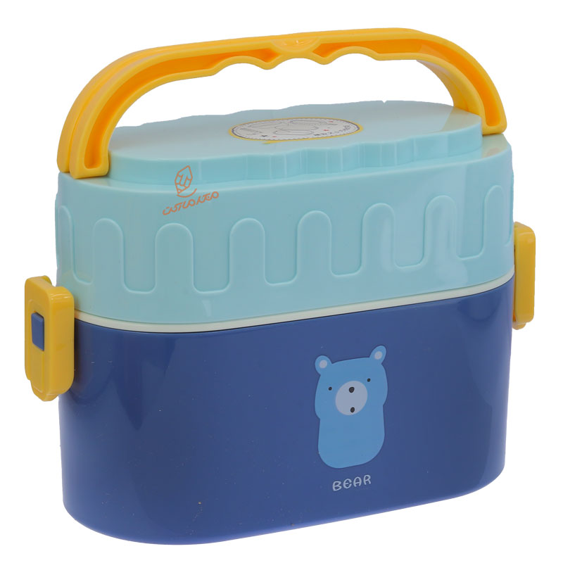 ظرف غذا 2 طبقه حیوانات کد 2516 (5)