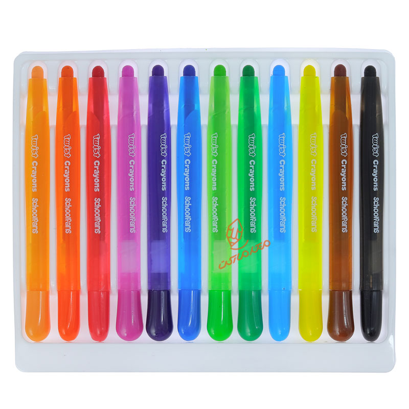 پاستل پیچی12 رنگ اسکول فنس کد 92427 (3)