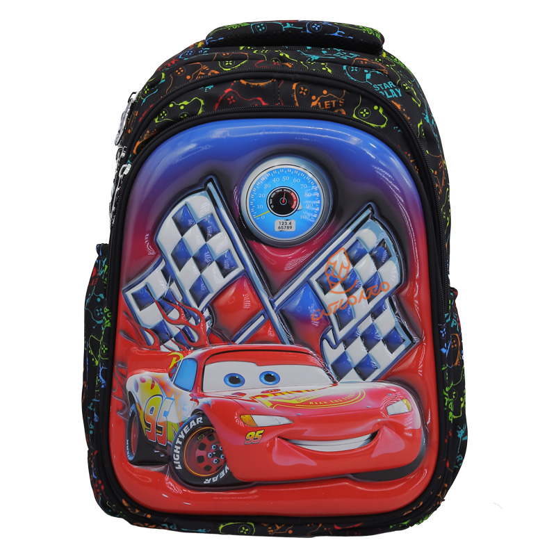 کوله پشتی 3 زیپ کد 6289 فانتزی (14)