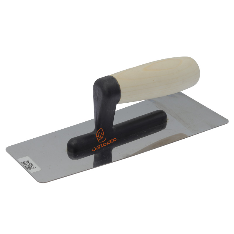 ماله استیل بزرگ دسته چوبی