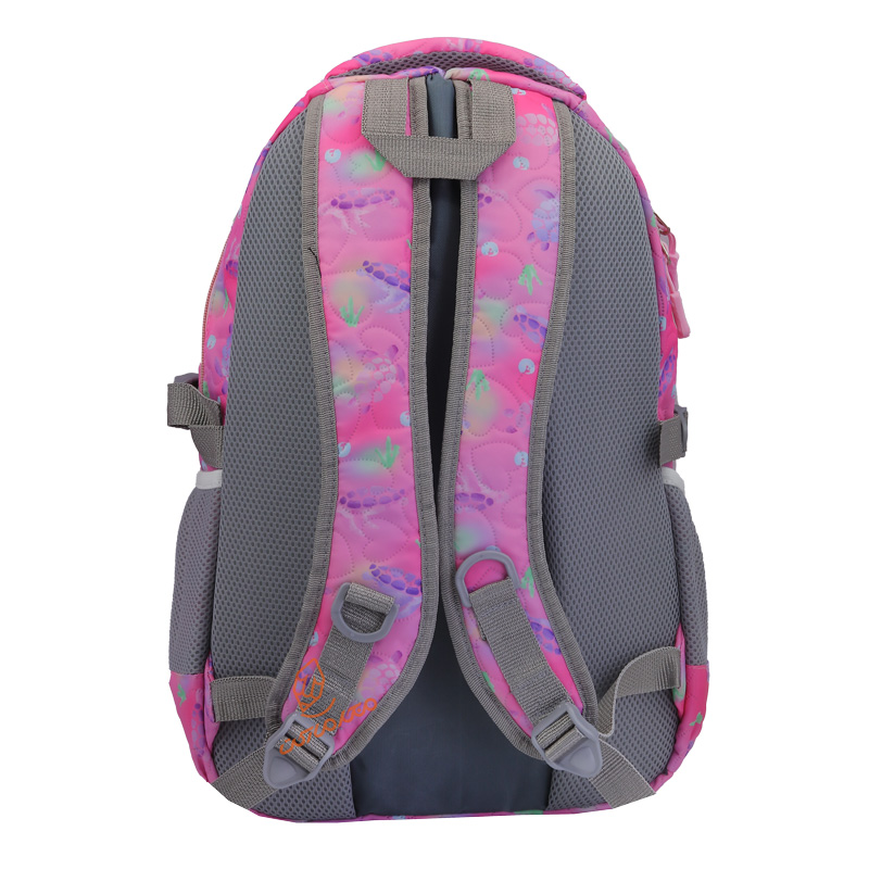 کوله پشتی 3 زیپ کد6274 گلدار لنتو LENTO (4)