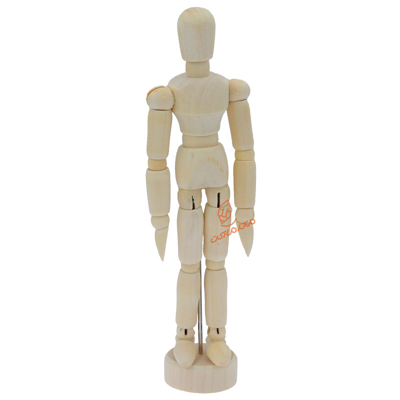 آدمک چوبی 14 سانت