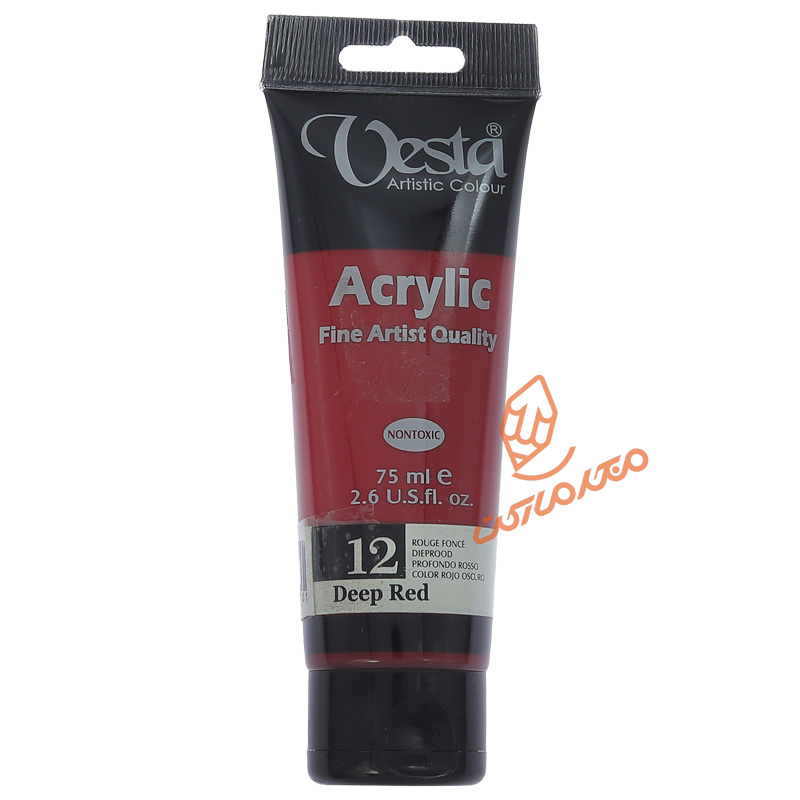 رنگ اکریلیک 75 میل تک رنگ وستا VESTA (3)