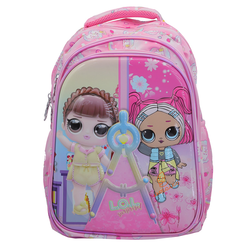 کوله پشتی 3 زیپ کد 6289 فانتزی (12)