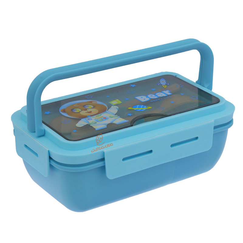 ظرف غذا 2 طبقه فانتزی کد 7 (7)