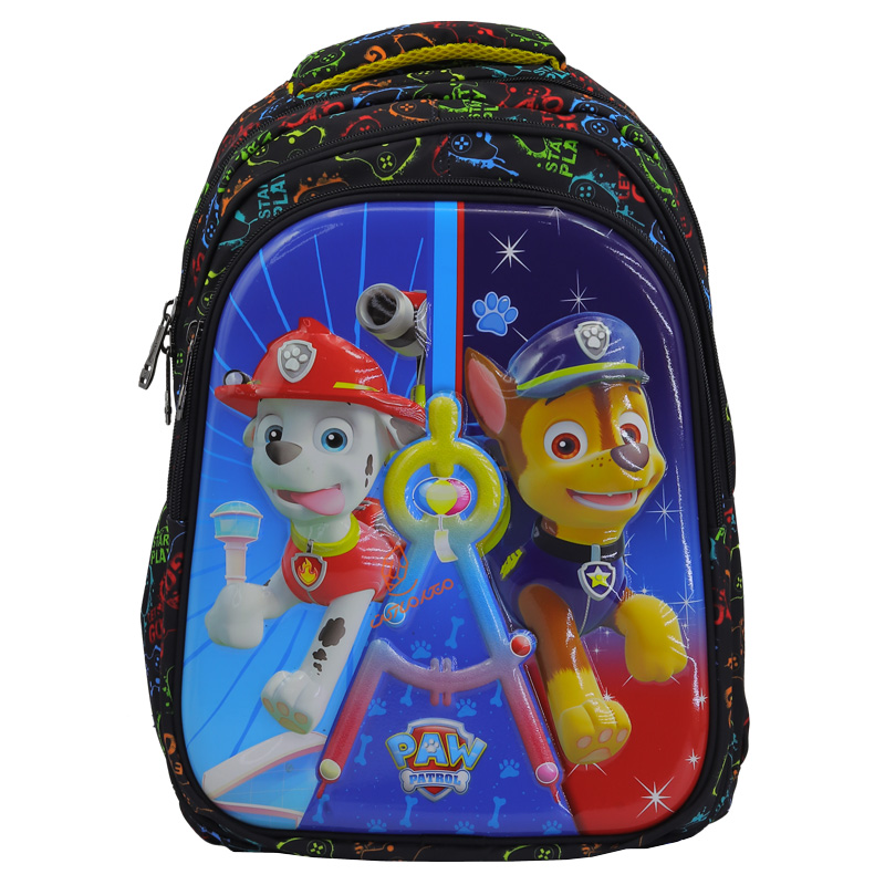 کوله پشتی 3 زیپ کد 6289 فانتزی (2)