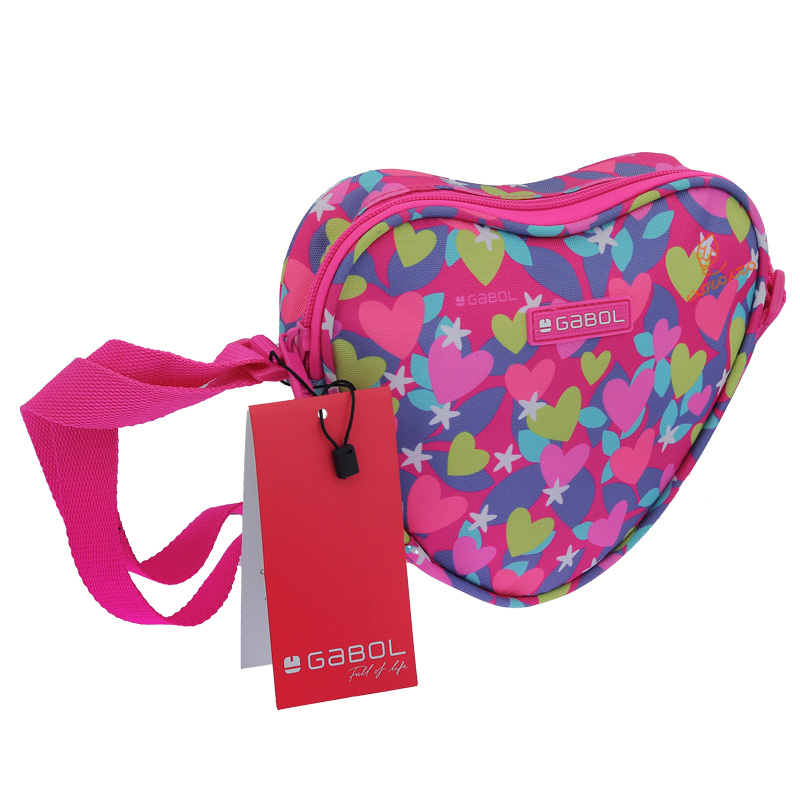 کیف دوشی طرح قلب مدل 232707021 WINGS گابل GABOL