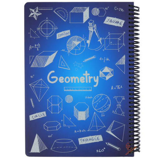 دفتر 100 برگ طرح هندسه دات نوت 1