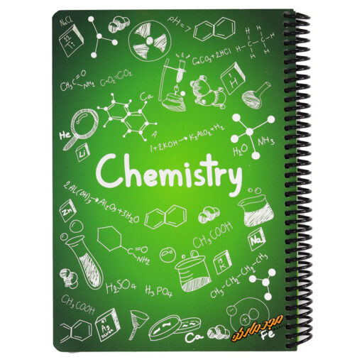 دفتر 100 برگ طرح شیمی دات نوت4