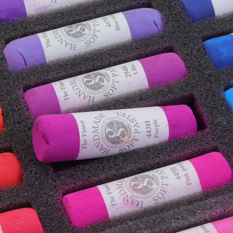 پاستل گچی حرفه ای 100 رنگ دست ساز HANDMADE گالری GALLERY (12)