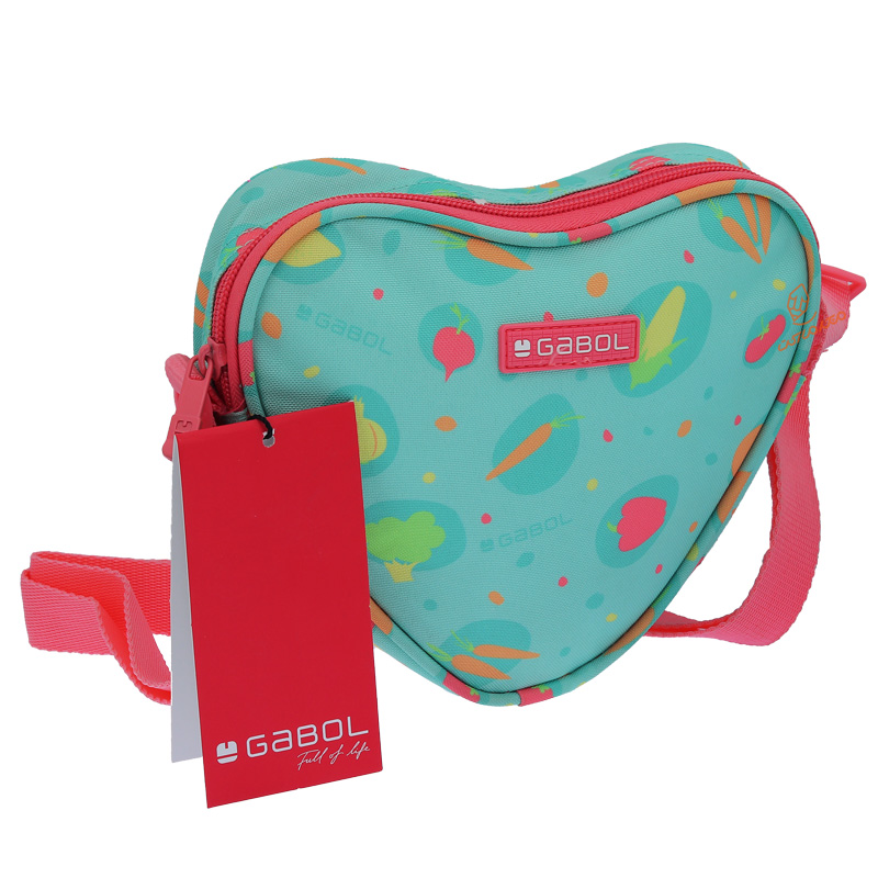 کیف دوشی طرح قلب مدل PICNIC 232407045گابل GABOL