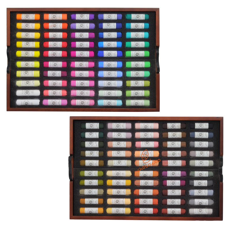 پاستل گچی حرفه ای 100 رنگ دست ساز HANDMADE گالری GALLERY (10)